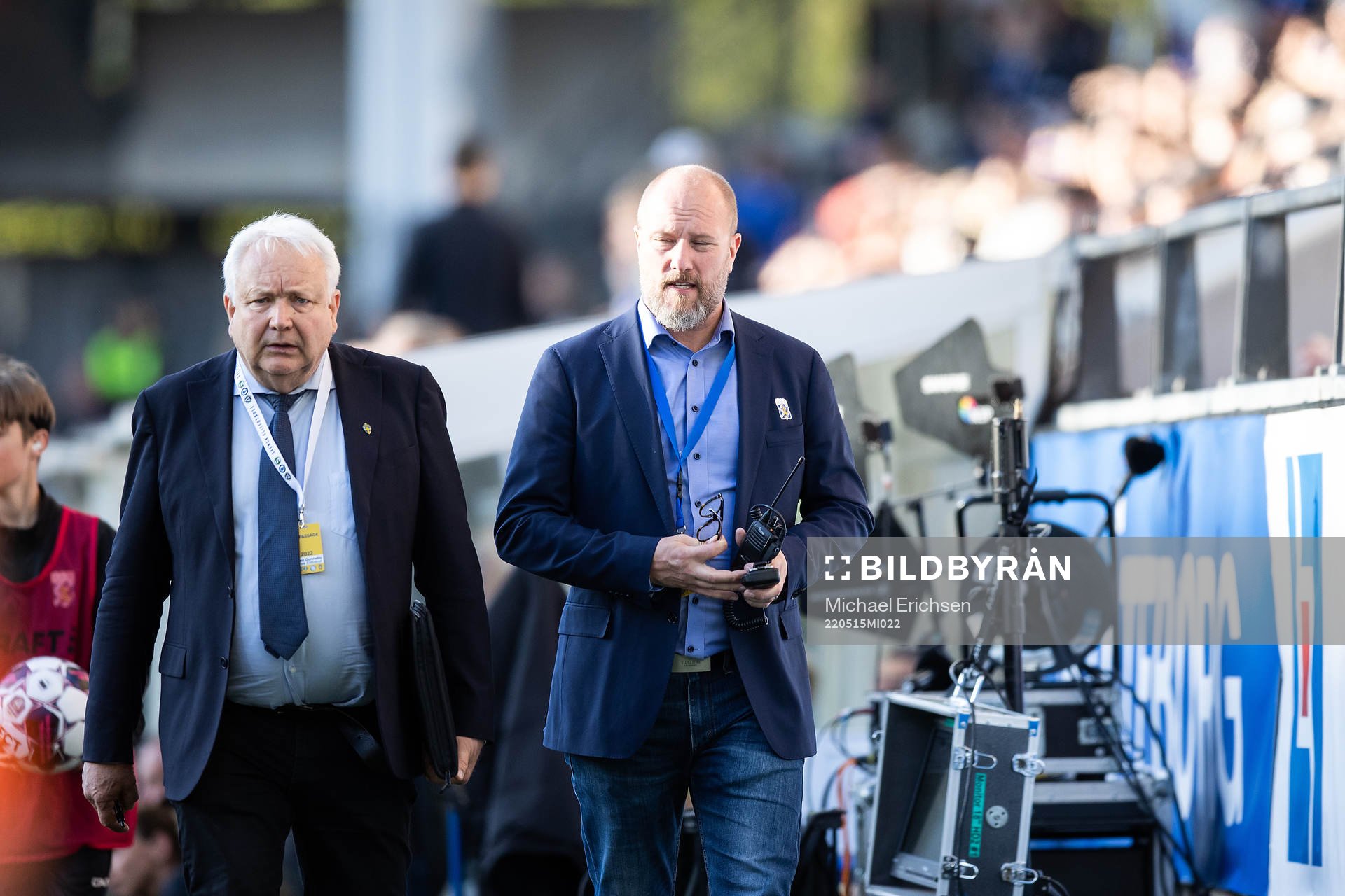 Johan Gunnebo, SEF, och Mike Sahlénius, IFK Göteborg
