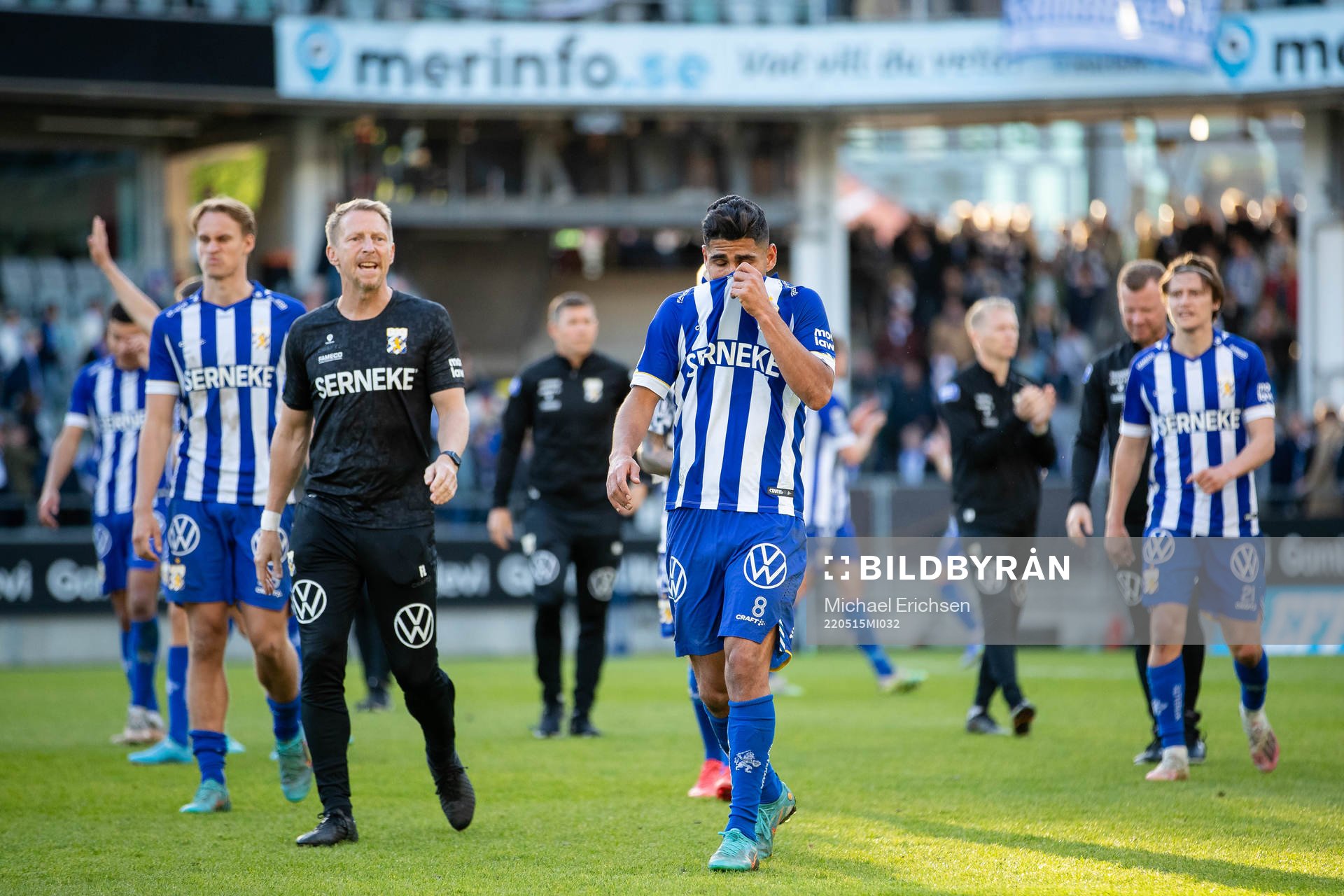 IFK Göteborgs Hosam Aiesh deppar