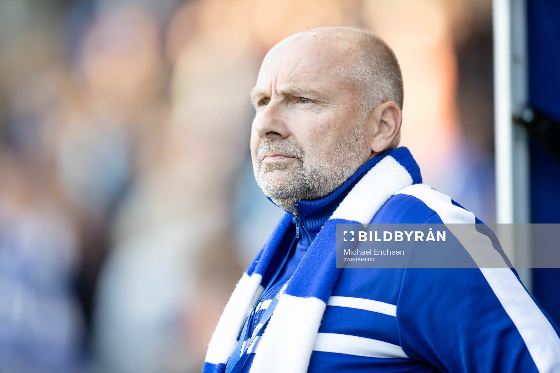 IFK Göteborgs klubbdirektör Håkan Mild  fotbollsmatchen
