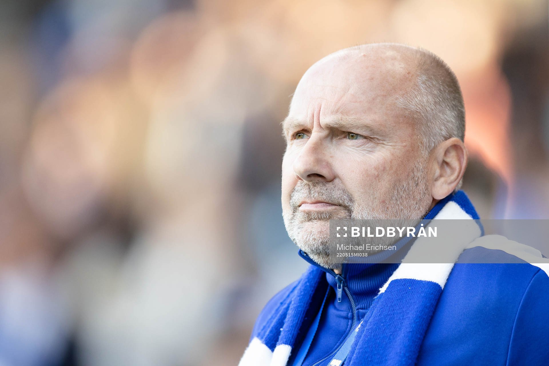 IFK Göteborgs klubbdirektör Håkan Mild  fotbollsmatchen