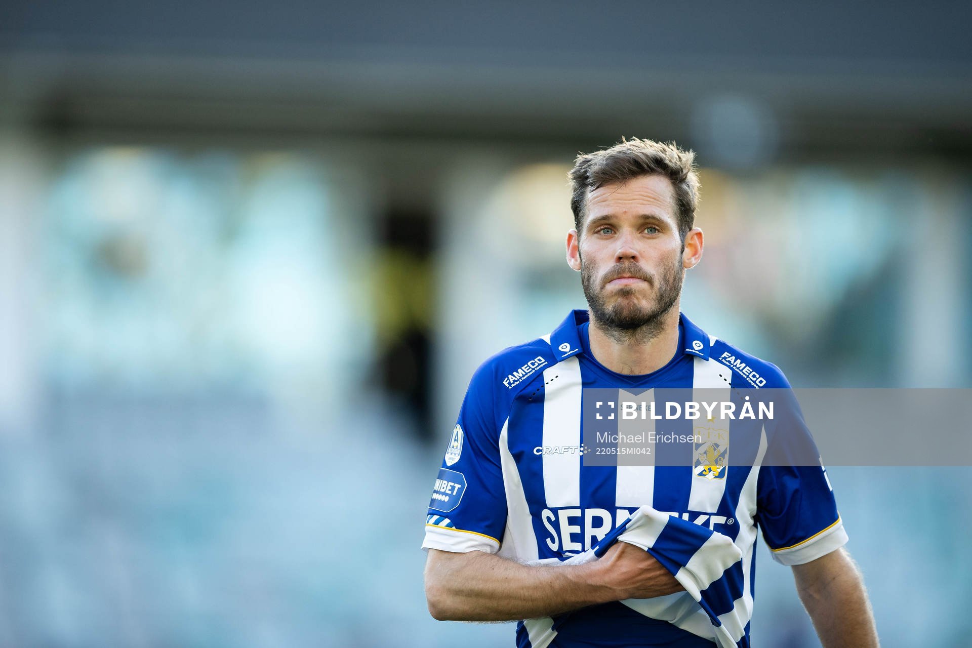 IFK Göteborgs Emil Salomonsson deppar