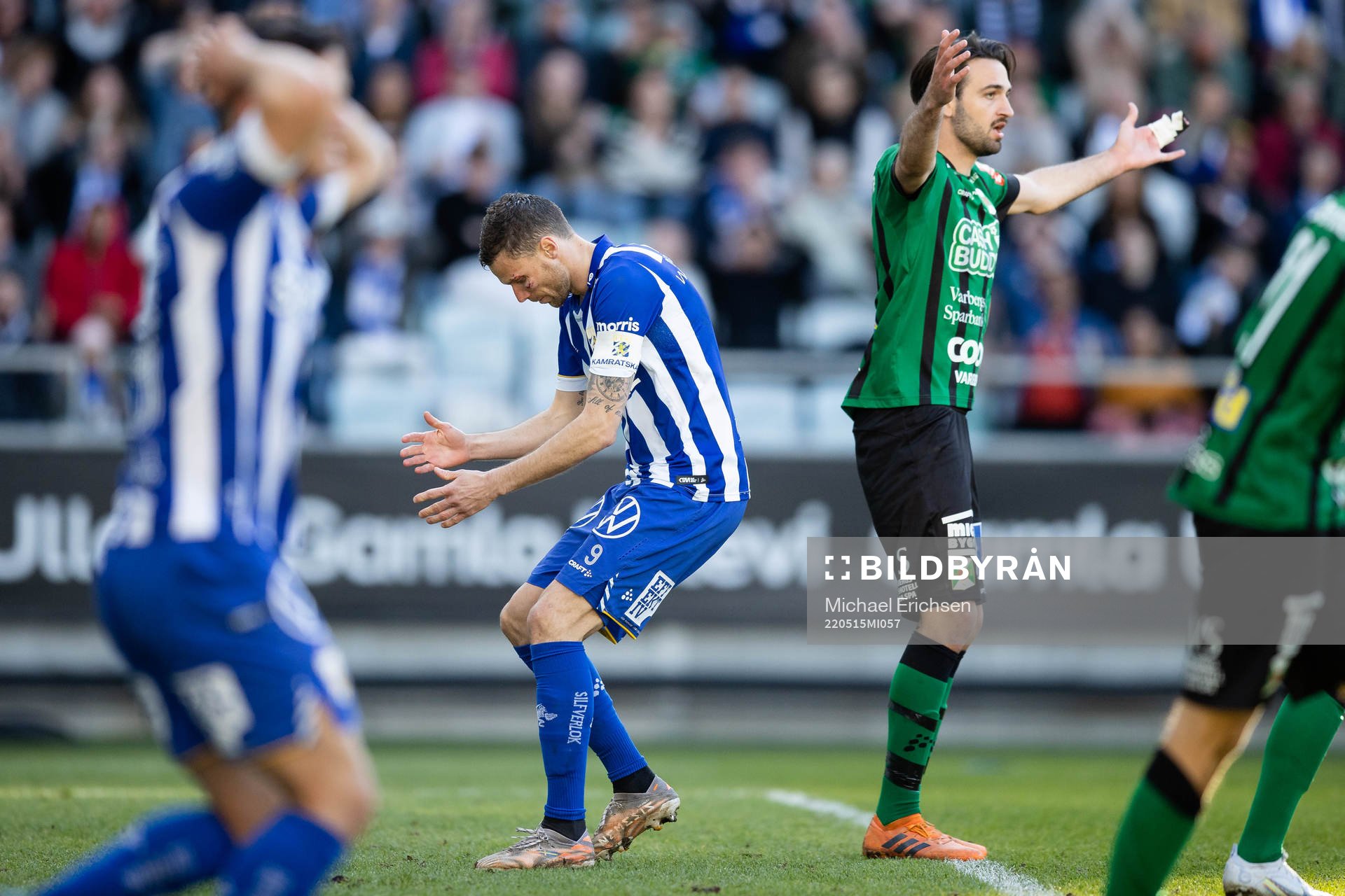 IFK Göteborgs Marcus Berg deppar