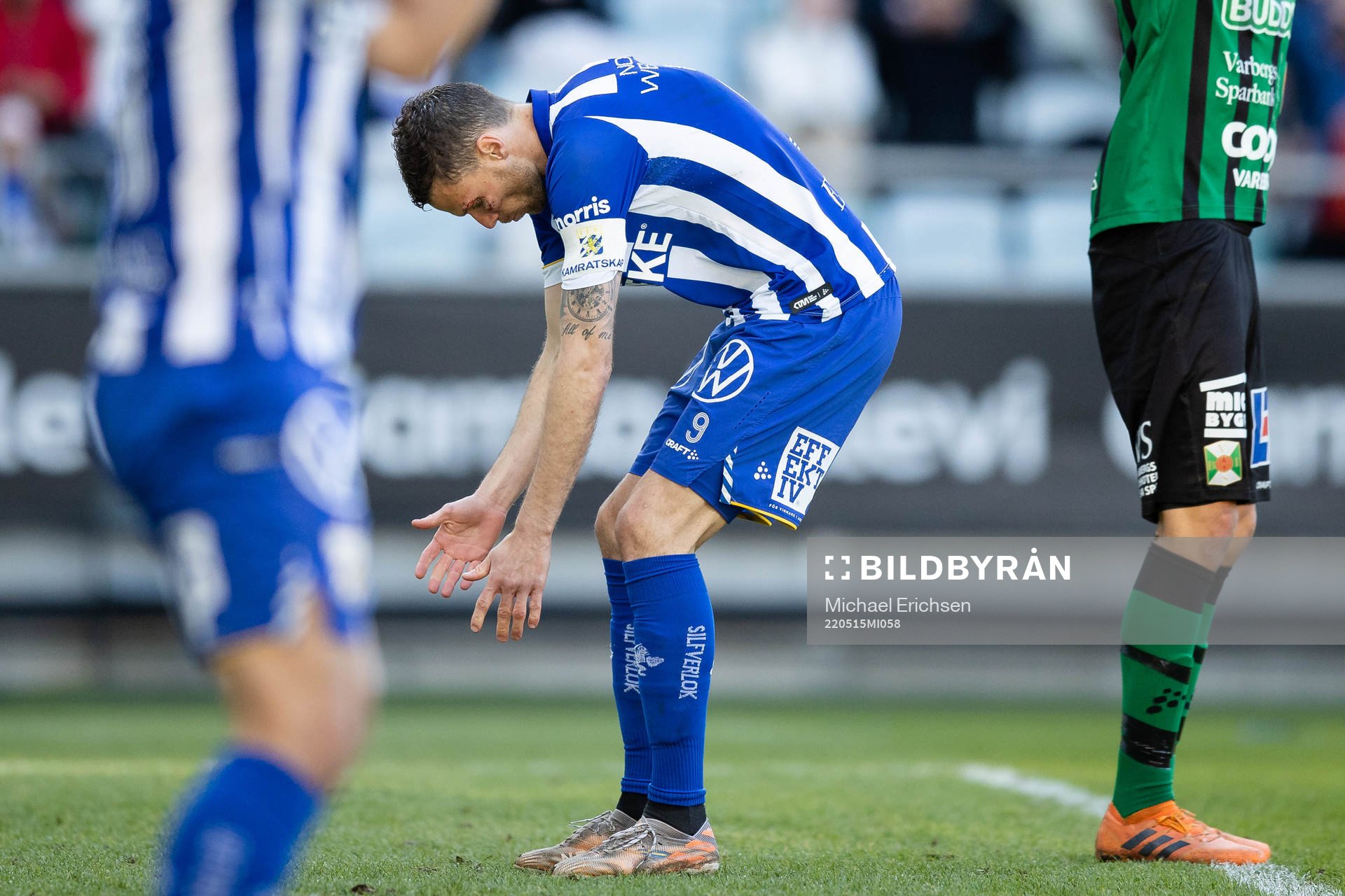 IFK Göteborgs Marcus Berg deppar