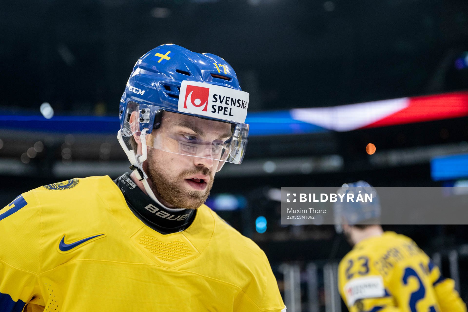 Oskar Lang of Sweden