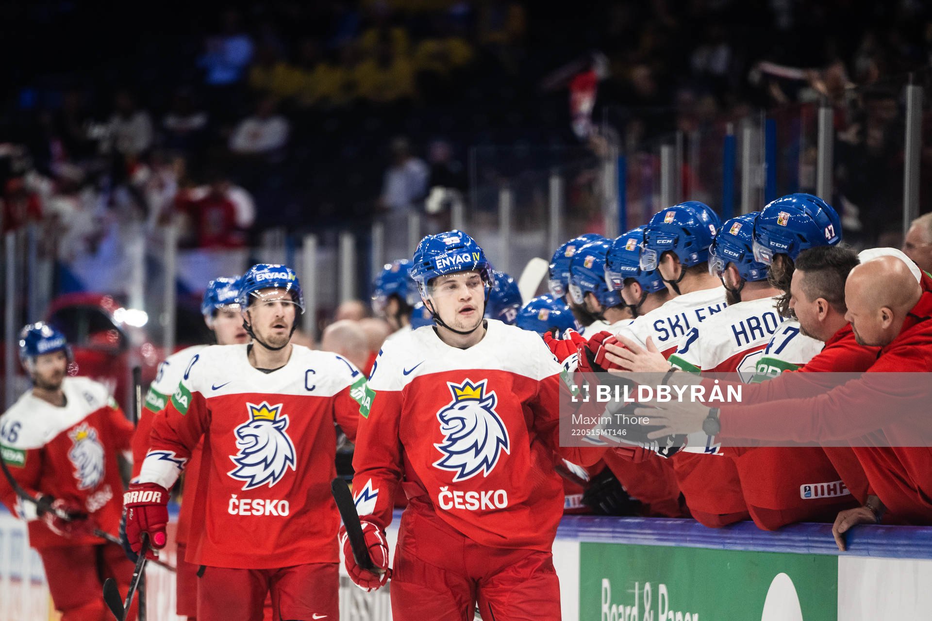 Matej Blumel of Czech Republic celebrates