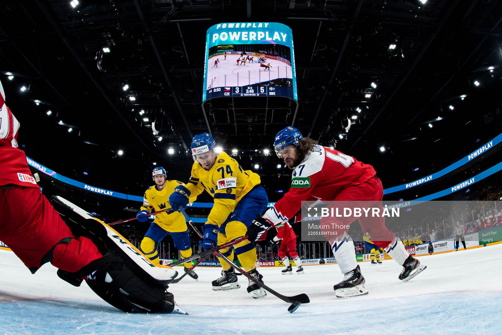 Rasmus Asplund of Sweden and Michal Jordán of Czech