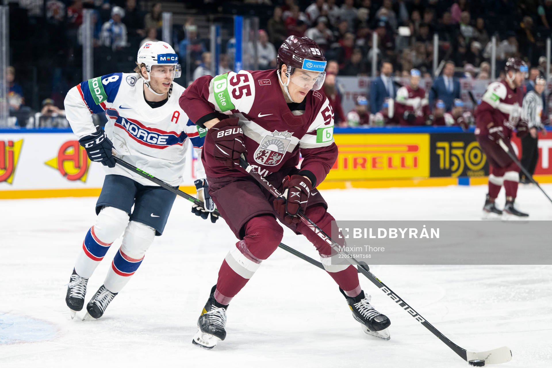 Mathias Trettenes of Norway and Roberts Mamcics