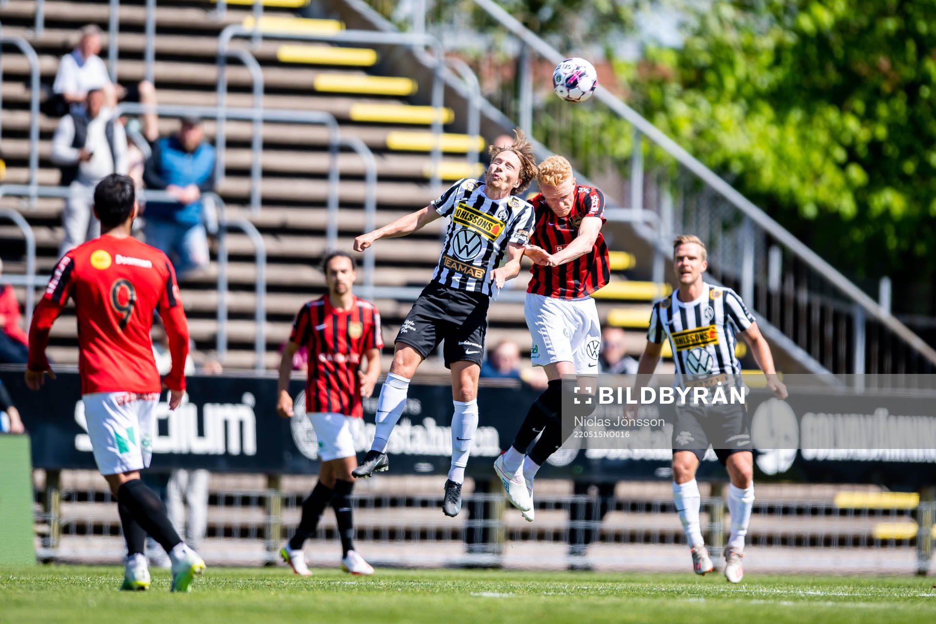 Landskronas Filip Ottosson och Brommapojkarnas Nicklas