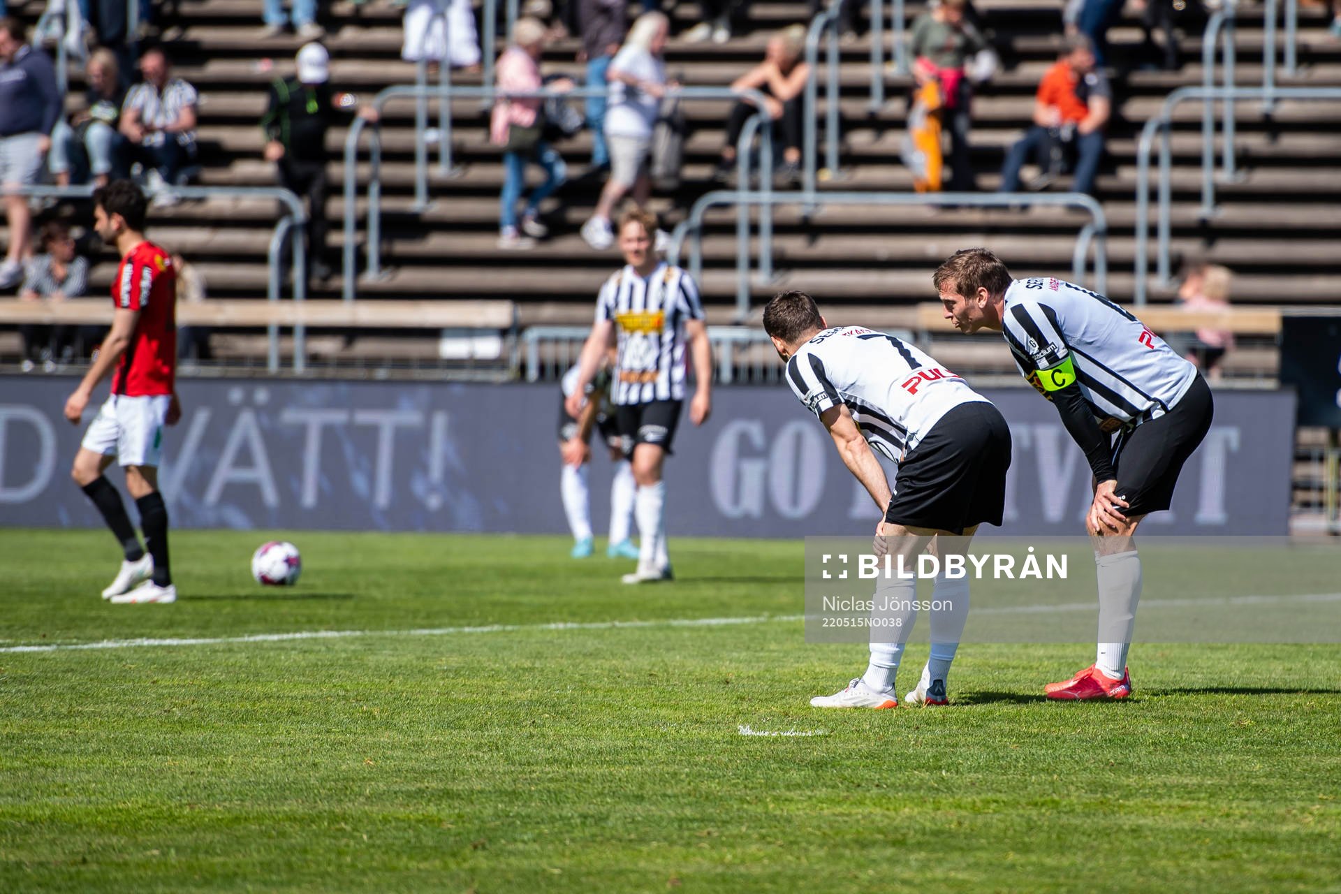 Landskronas spelare deppar