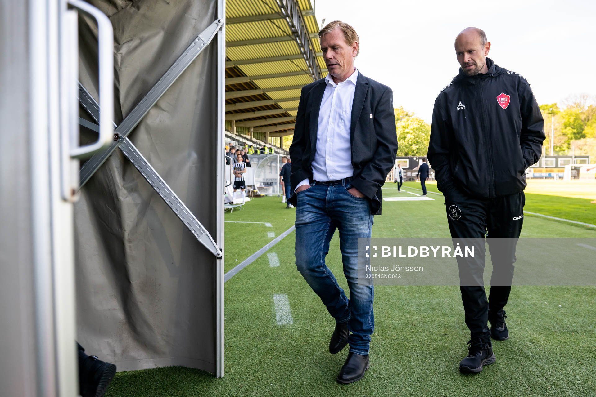 Brommapojkarnas tränare Christer Mattiasson
