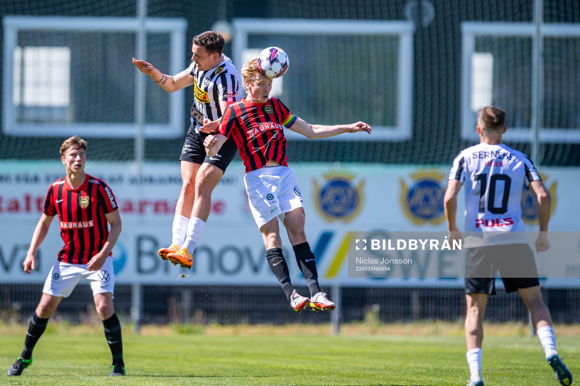 Landskronas Viktor Ekblom och Brommapojkarnas Gustav