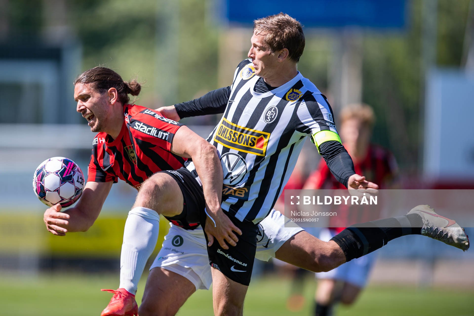 Brommapojkarnas Nikola Vasic och Landskronas Philip