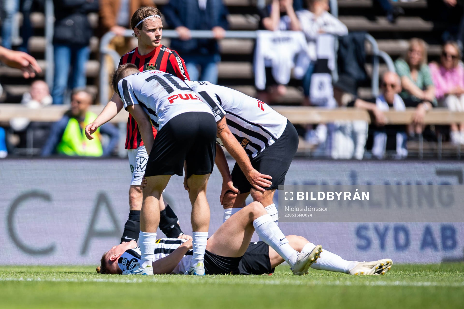 Landskronas Jacob Blixt har ont