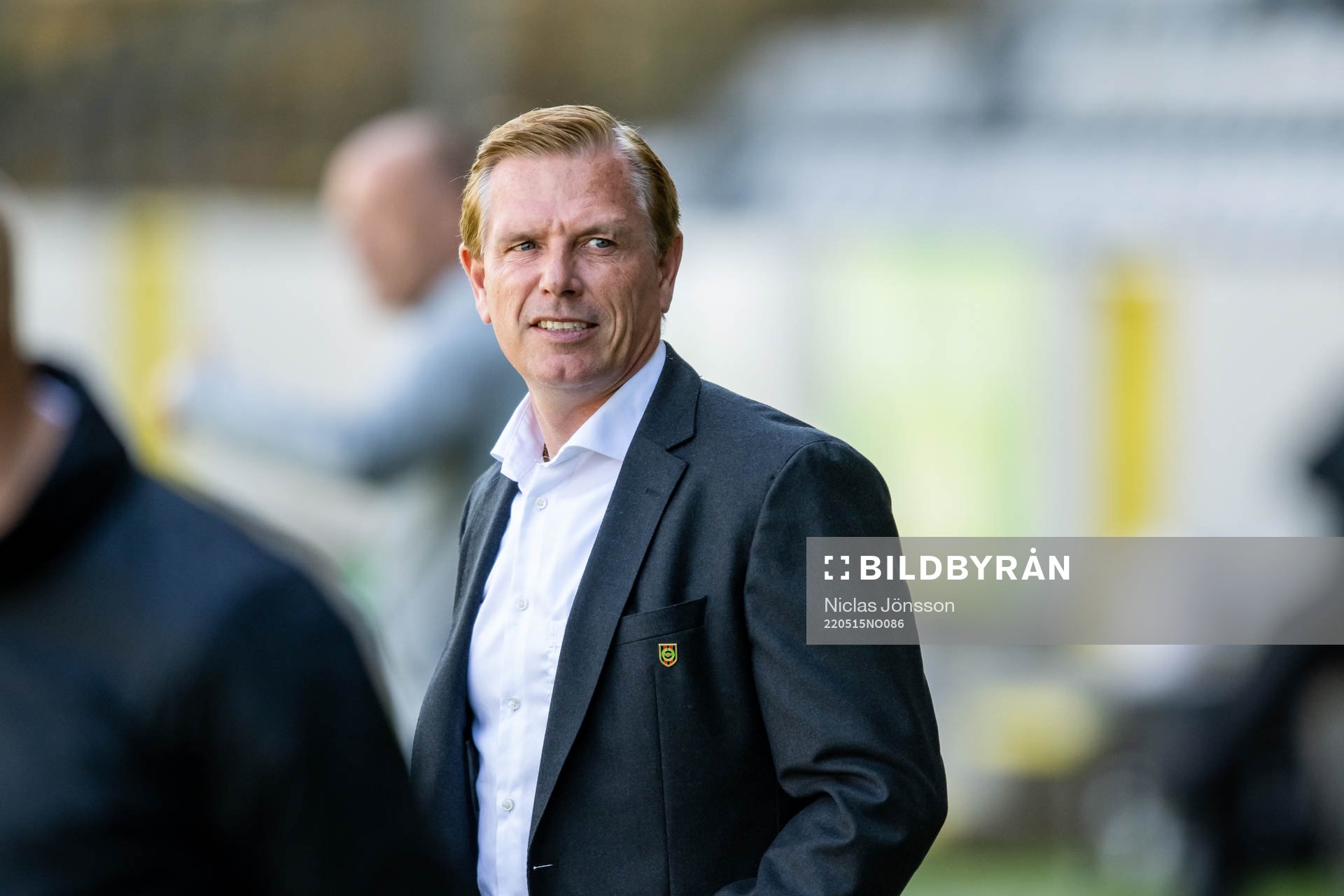 Brommapojkarnas tränare Christer Mattiasson