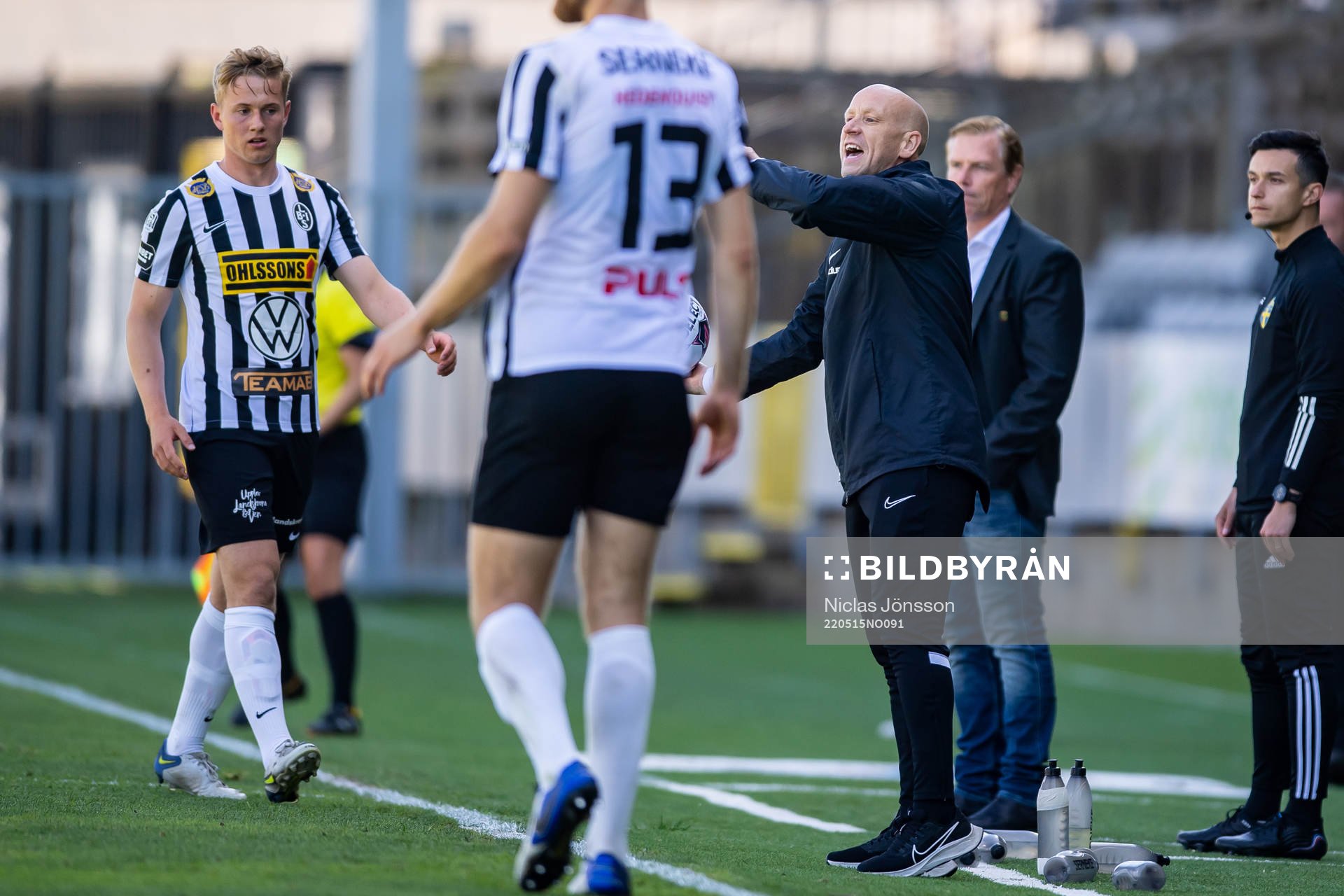Landskronas tränare Billy Magnusson