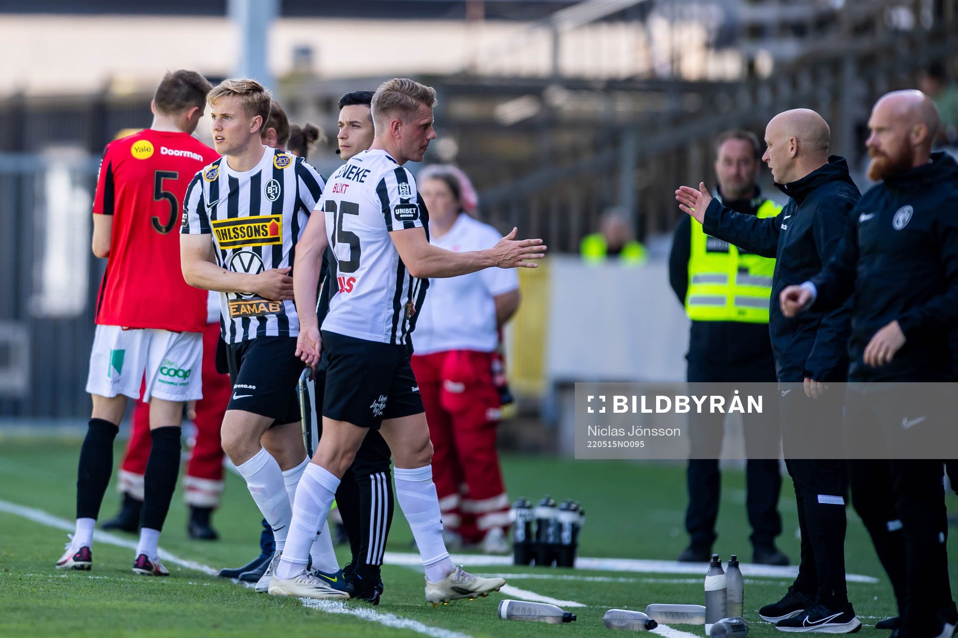 Landskronas Jacob Blixt  ersätts av Jesper Strid