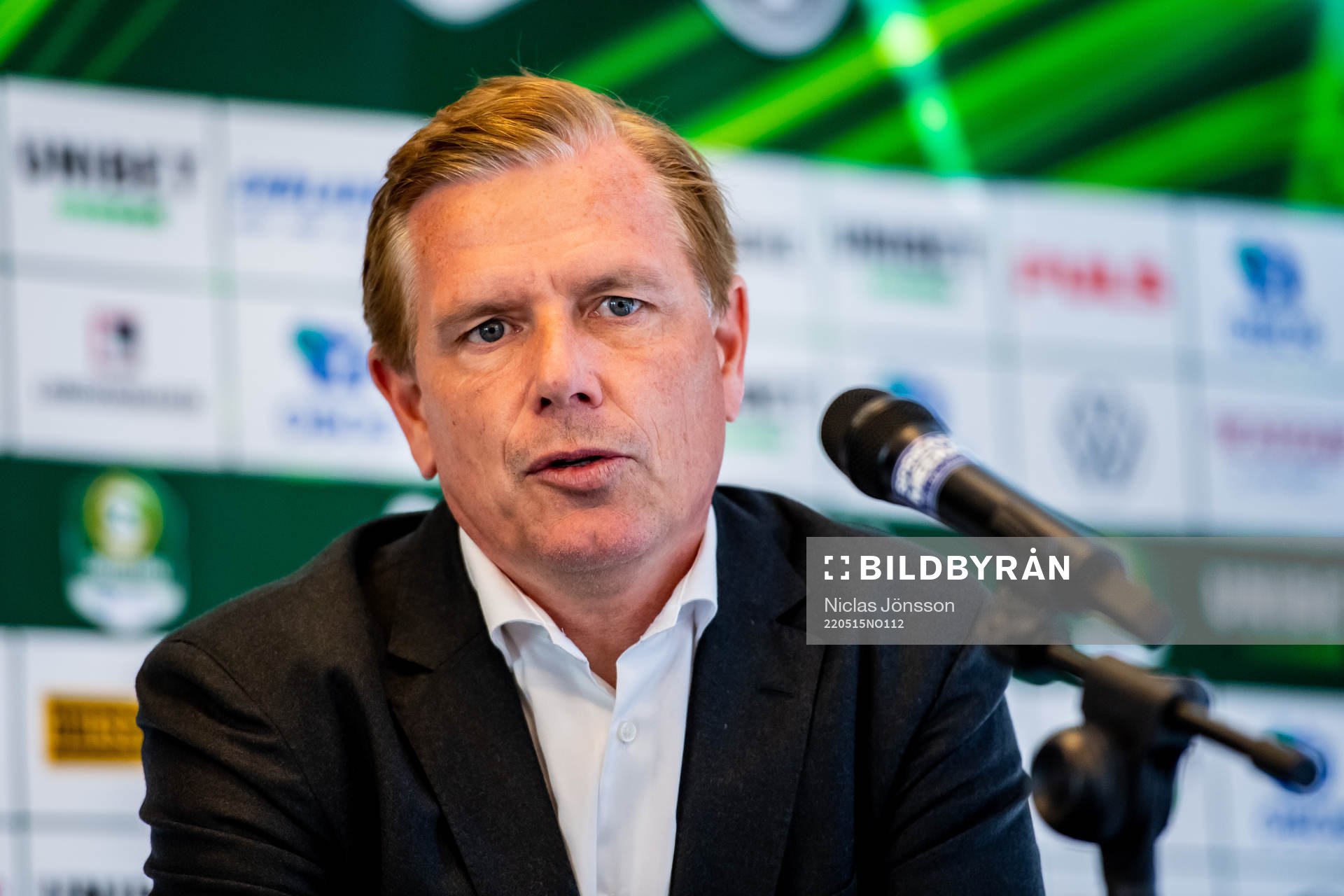 Brommapojkarnas tränare Christer Mattiasson på