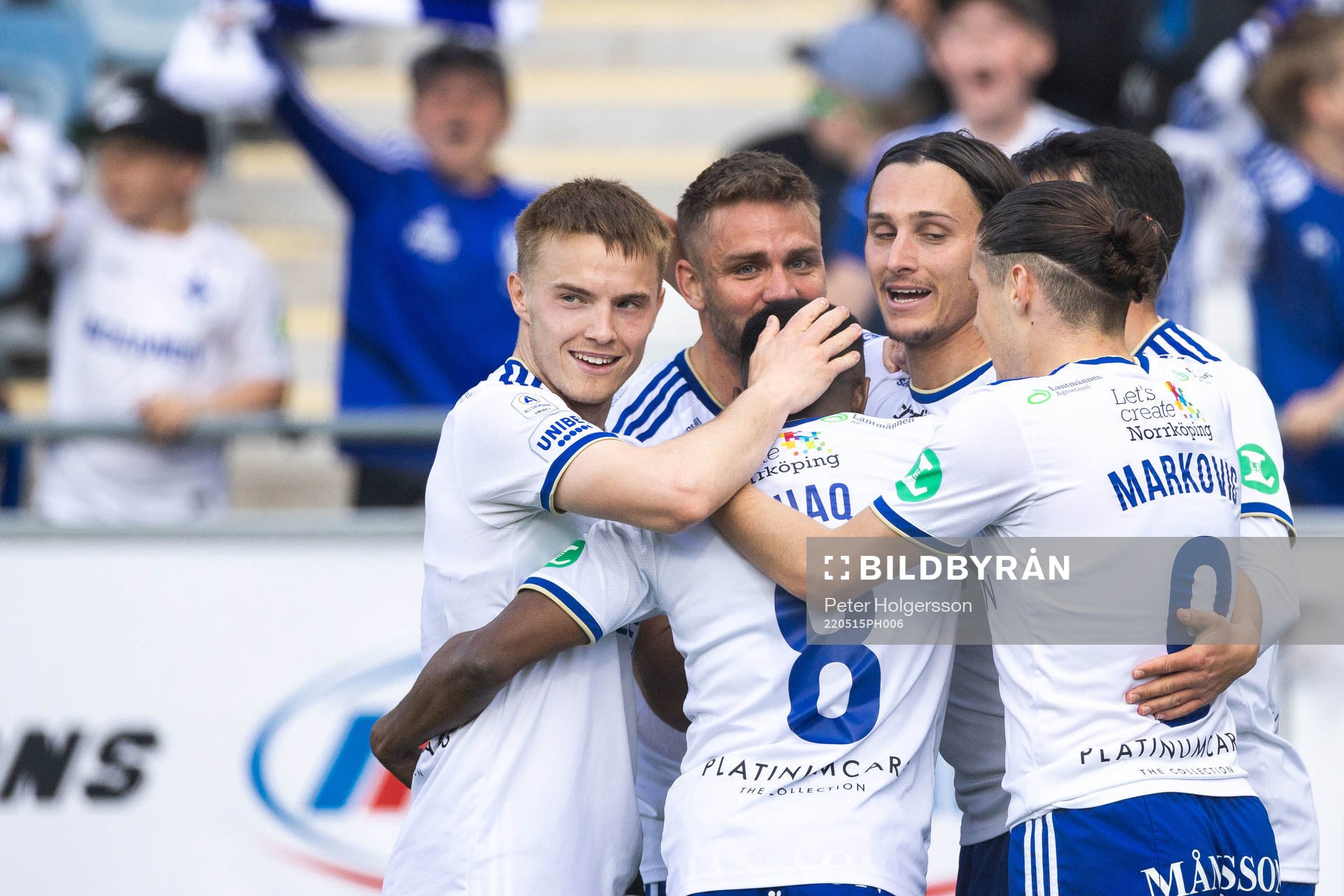 IFK Norrköpings Jonathan Levi jublar