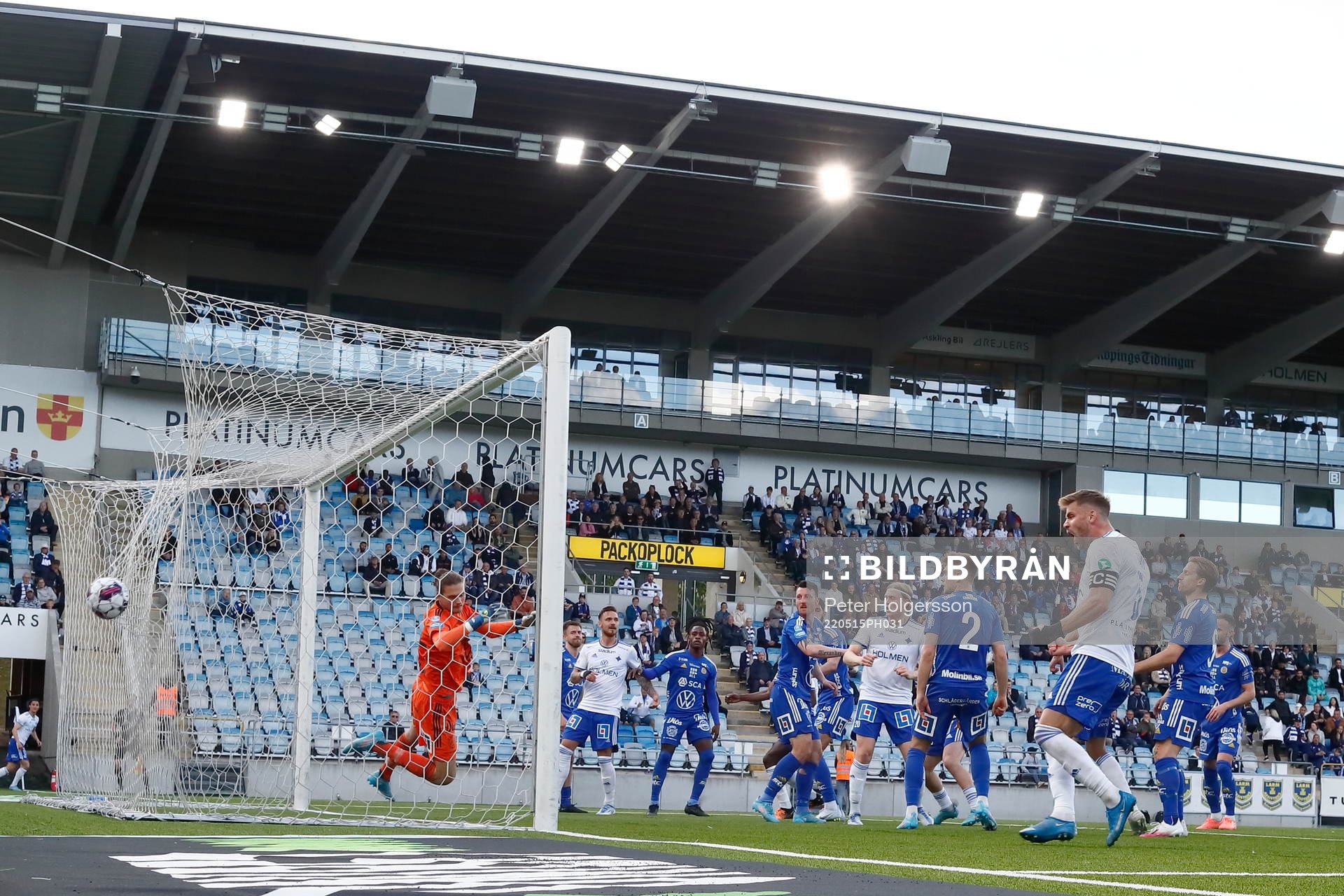 Mål 3-0 av IFK Norrköpings Jacob Ortmark förbi målvakt
