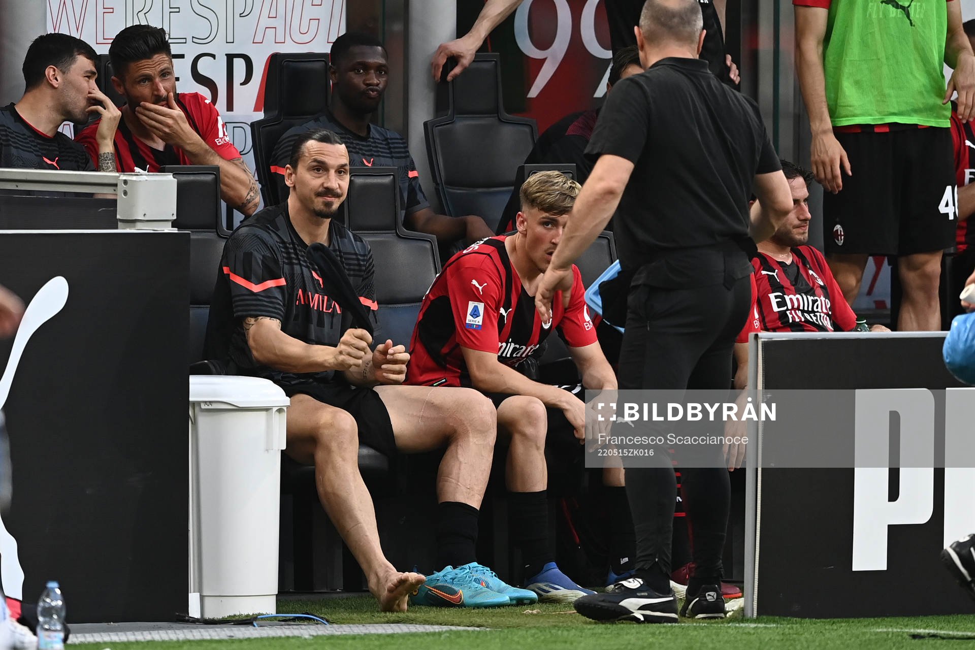 Zlatan Ibrahimovic of Milan