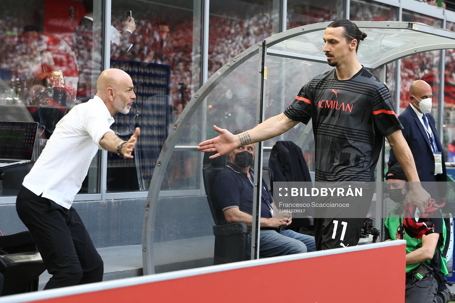 Zlatan Ibrahimovic of Milan