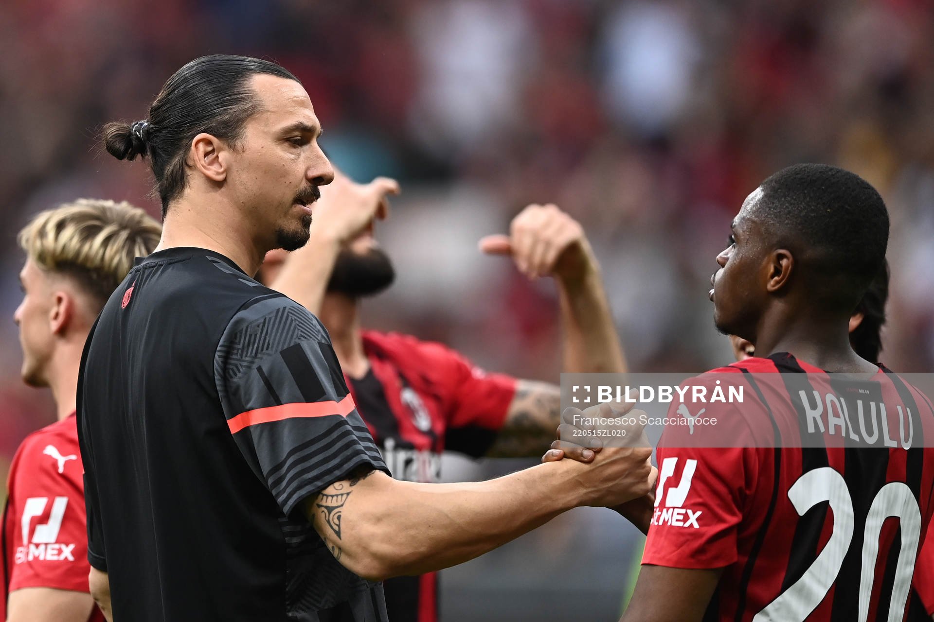 Zlatan Ibrahimovic of Milan