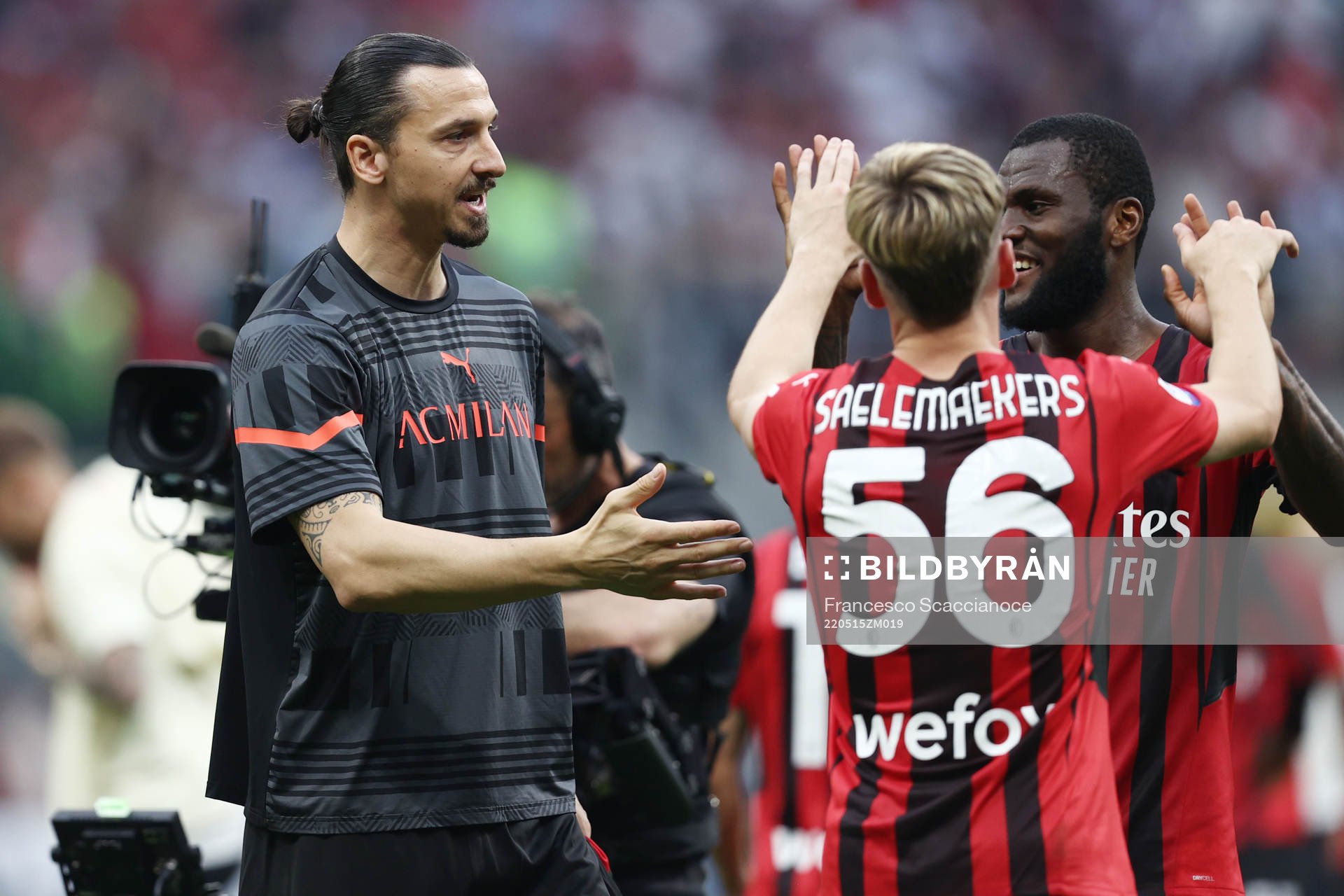 Zlatan Ibrahimovic of Milan