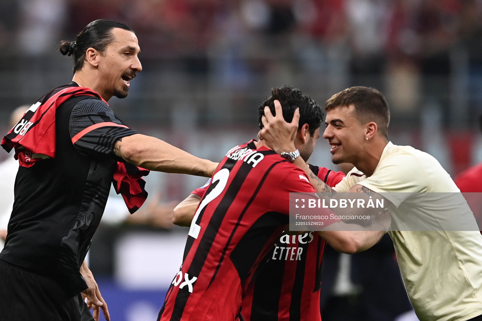 Zlatan Ibrahimovic of Milan