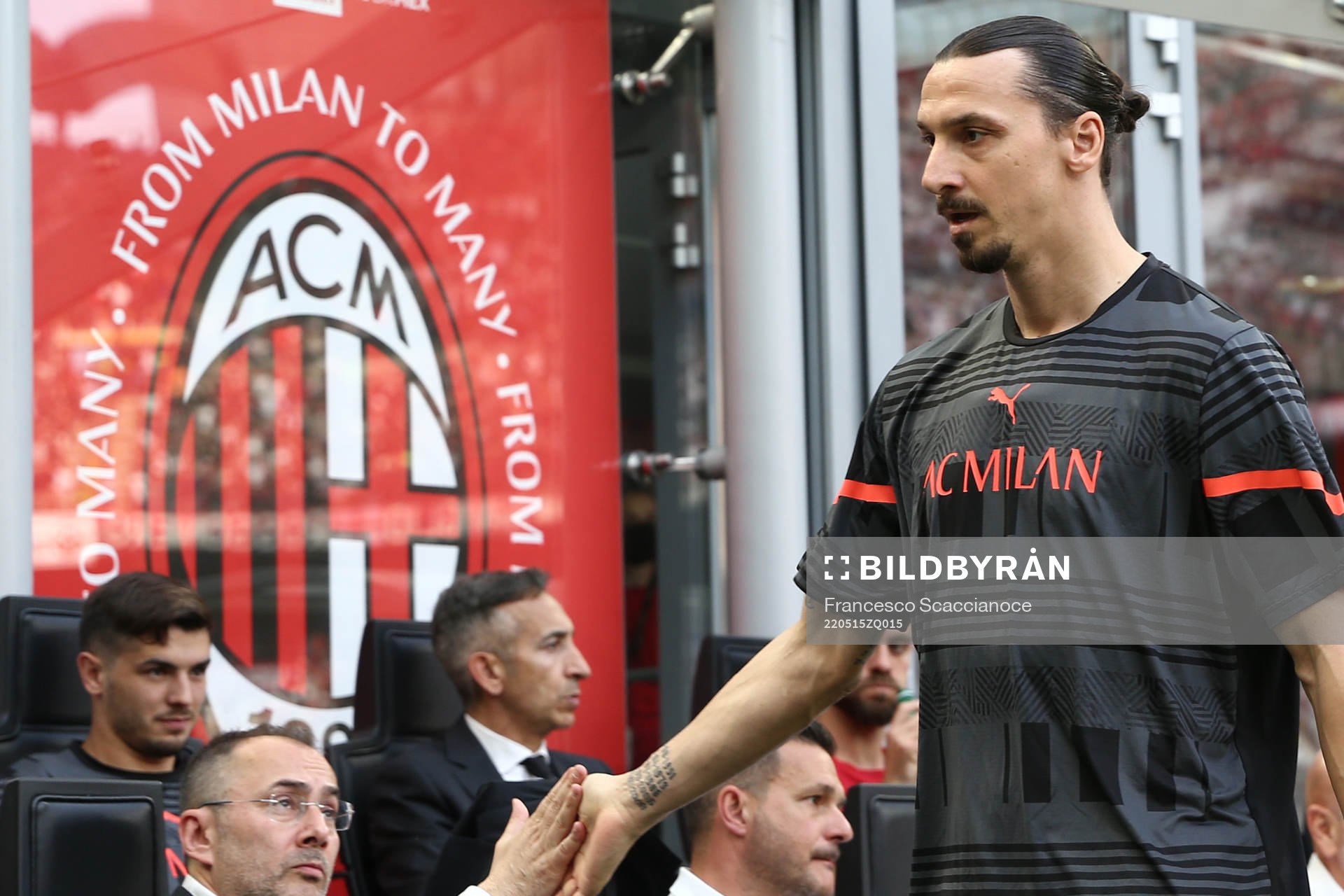 Zlatan Ibrahimovic of Milan