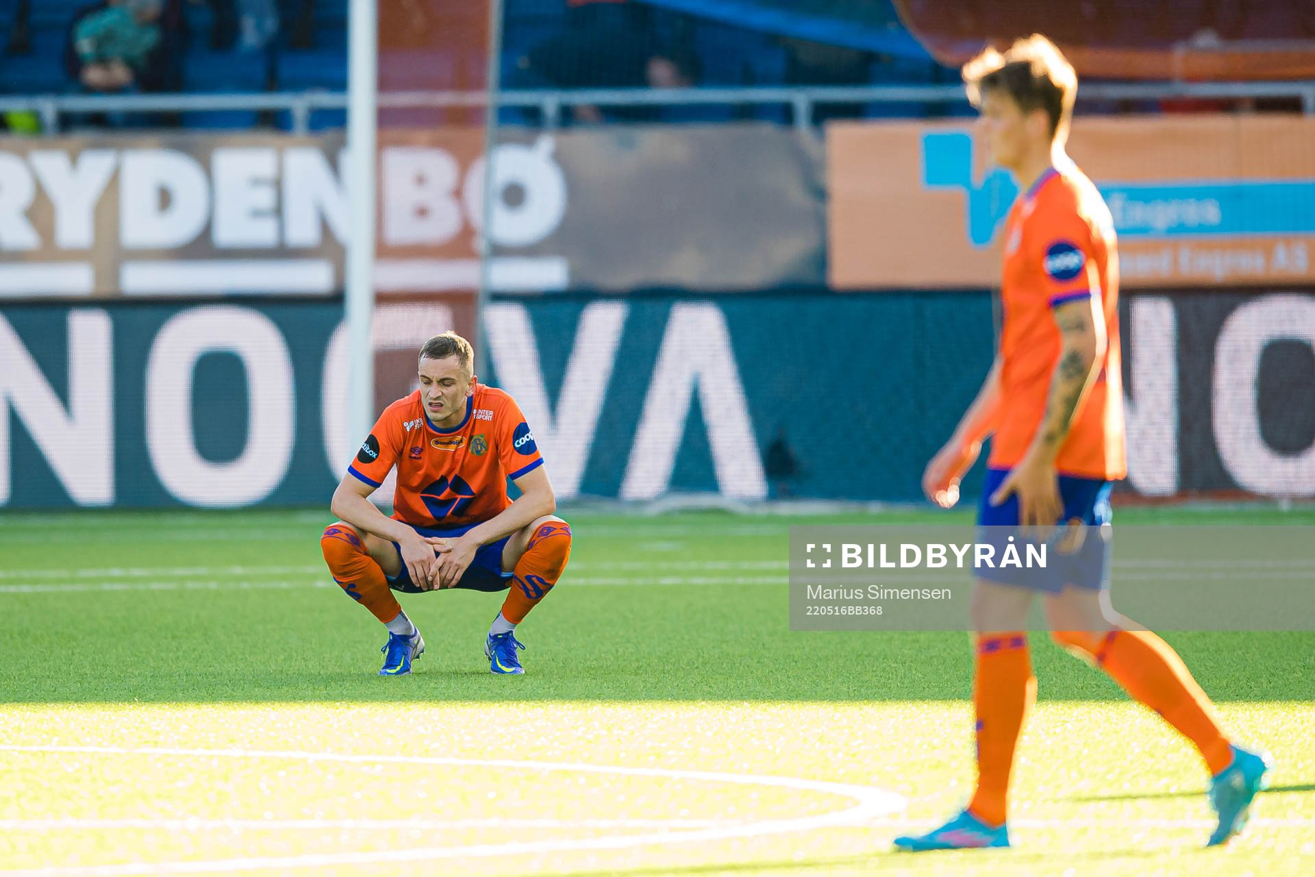 Besim Serbecic of Aalesund looks dejected