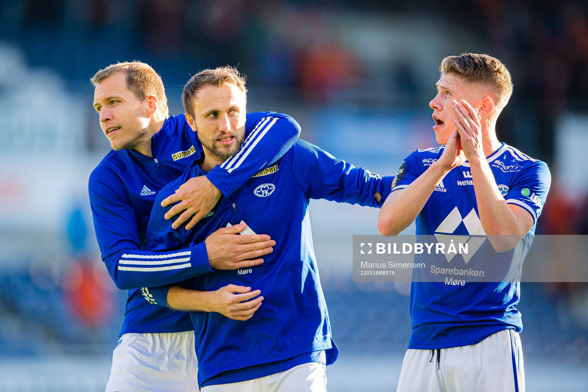Martin Bjørnbak, Magnus Wolff Eikrem and Markus André
