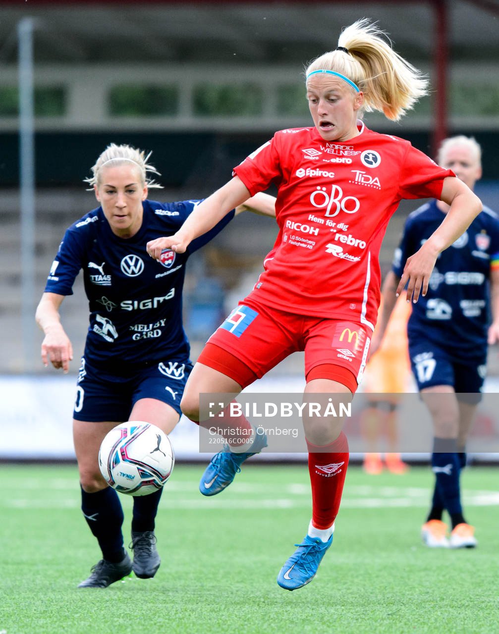 Rosengårds Mia Persson och Örebros Katie Lockwood