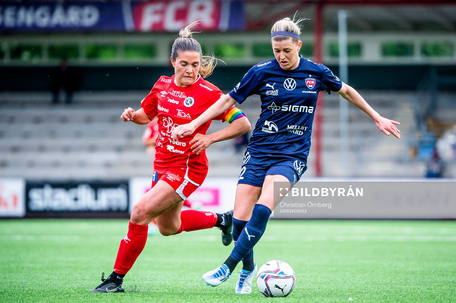 Örebros Carly Wickenheiser mot Rosengårds Olivia Schough