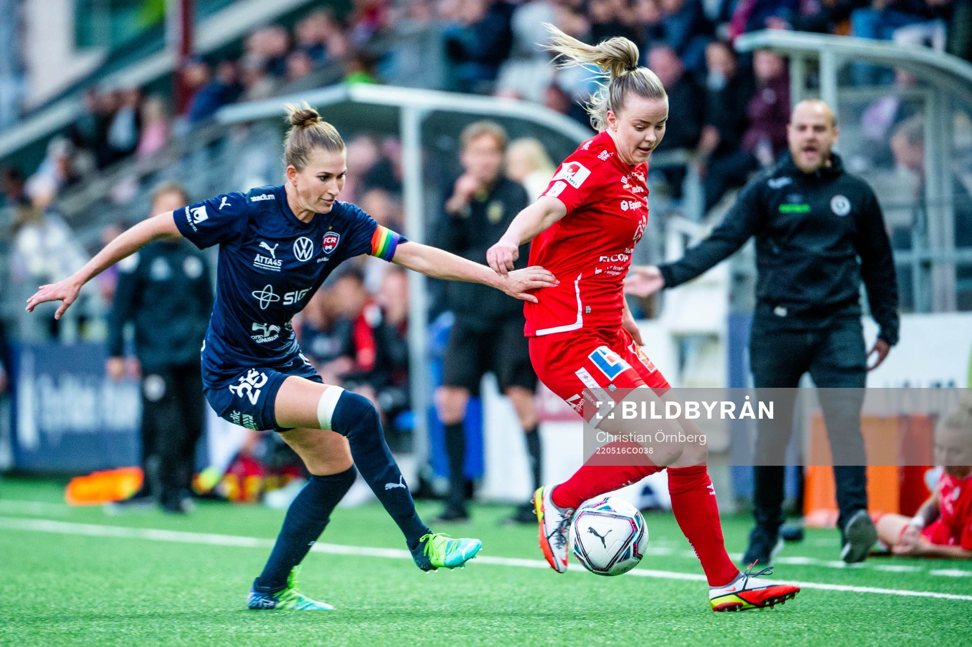 Rosengårds Emma Berglund mot Örebros Berglind Ros
