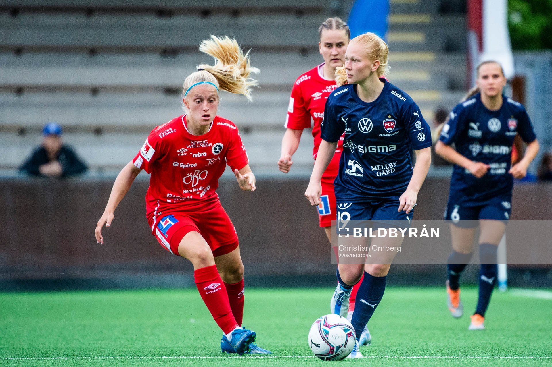 Örebros Katie Lockwood mot Rosengårds Sofie Bruun
