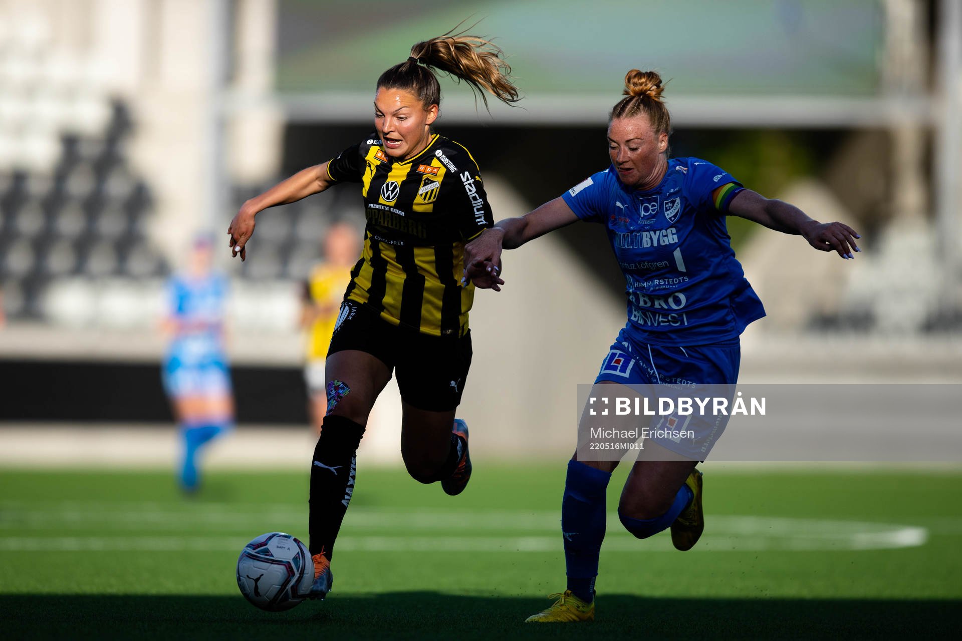 Häckens Johanna Ryttning Kaneryd och Kalmars Paige Culver
