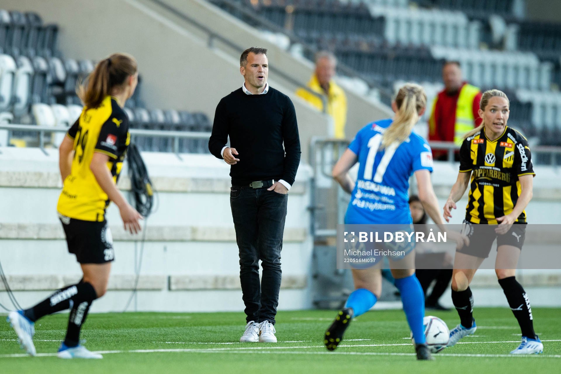 Häckens tränare Robert Vilahamn