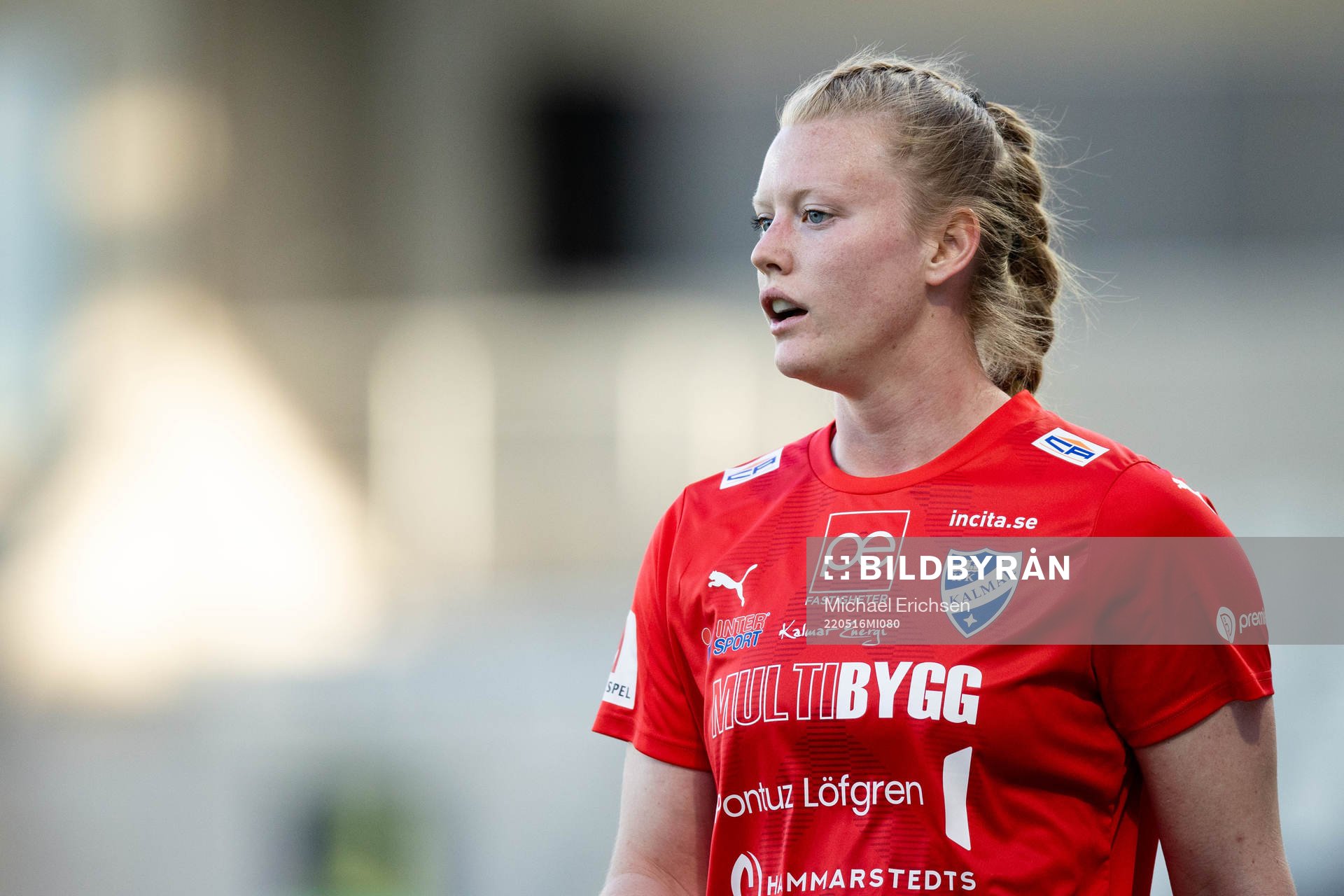 Kalmars målvakt Aubrei Corder
