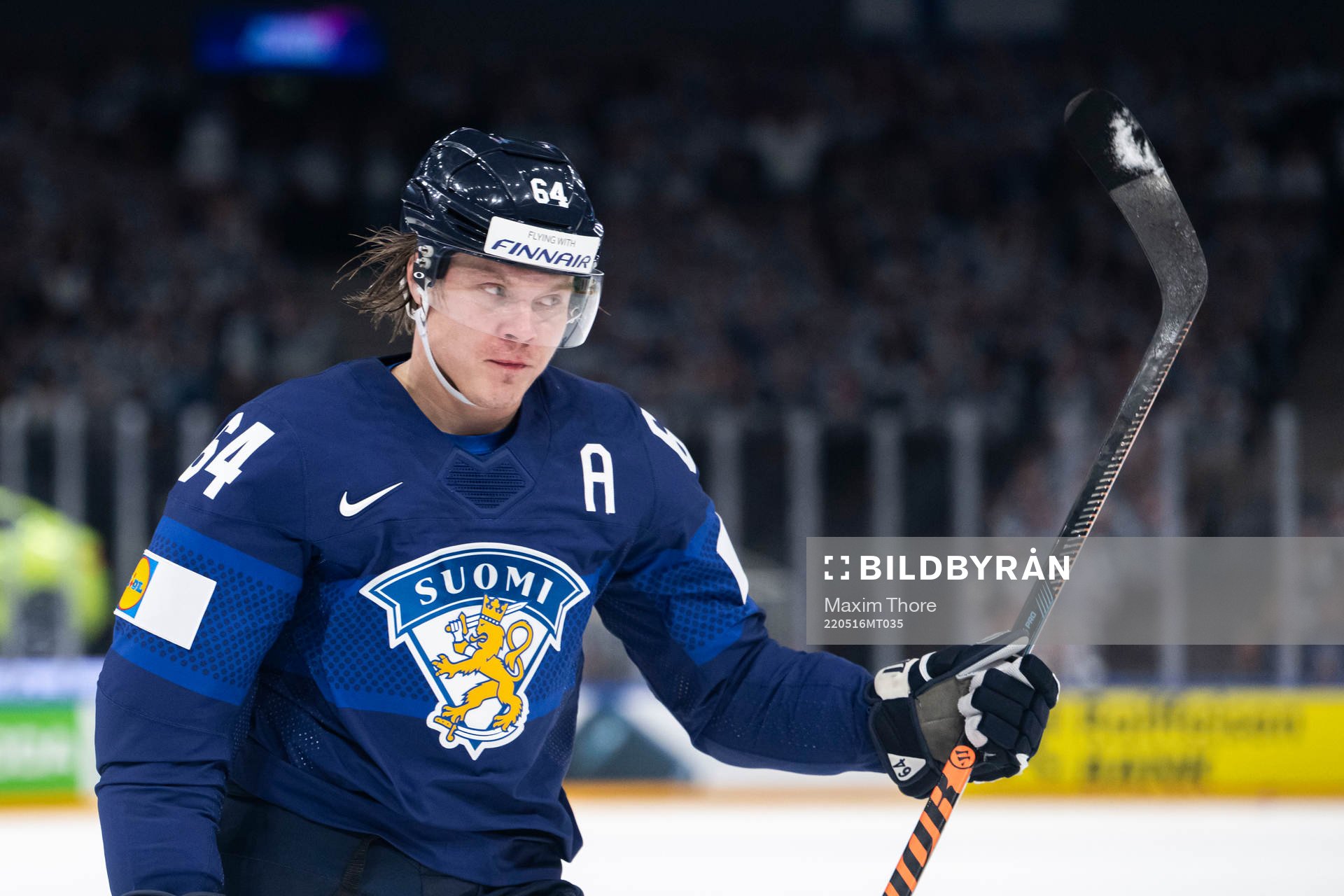 Mikael Granlund of Finland celebrates