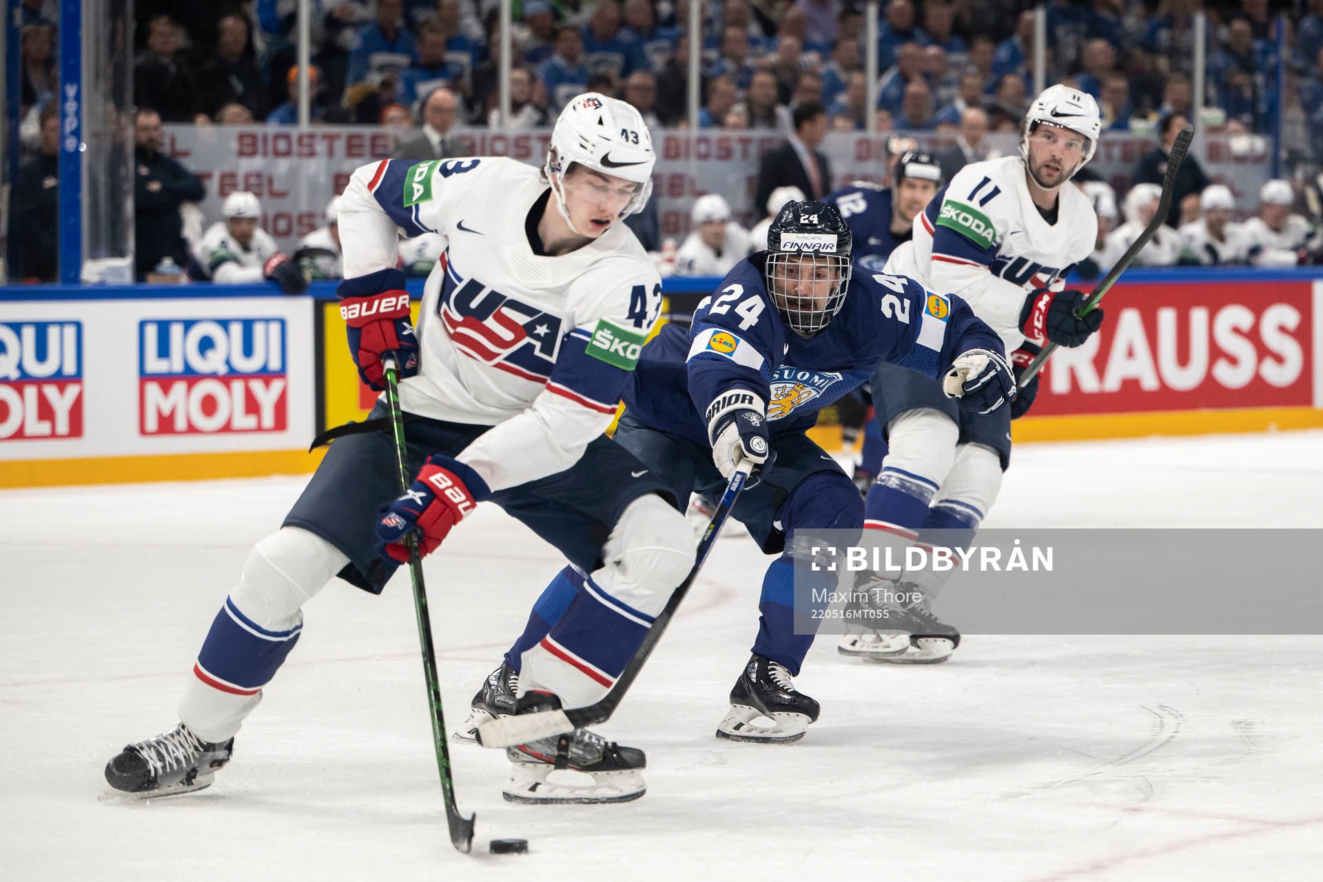 Luke Huges of USA and Hannes Björninen of Finland