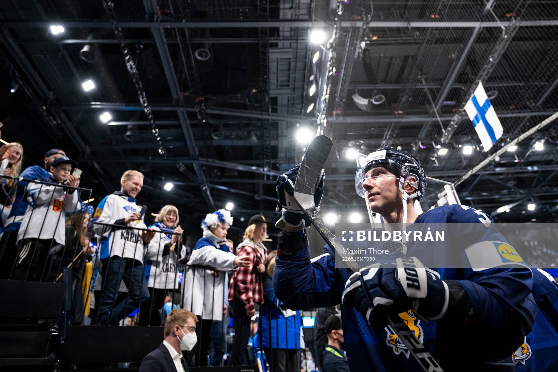Jusso Hietanen of Finland celebrates