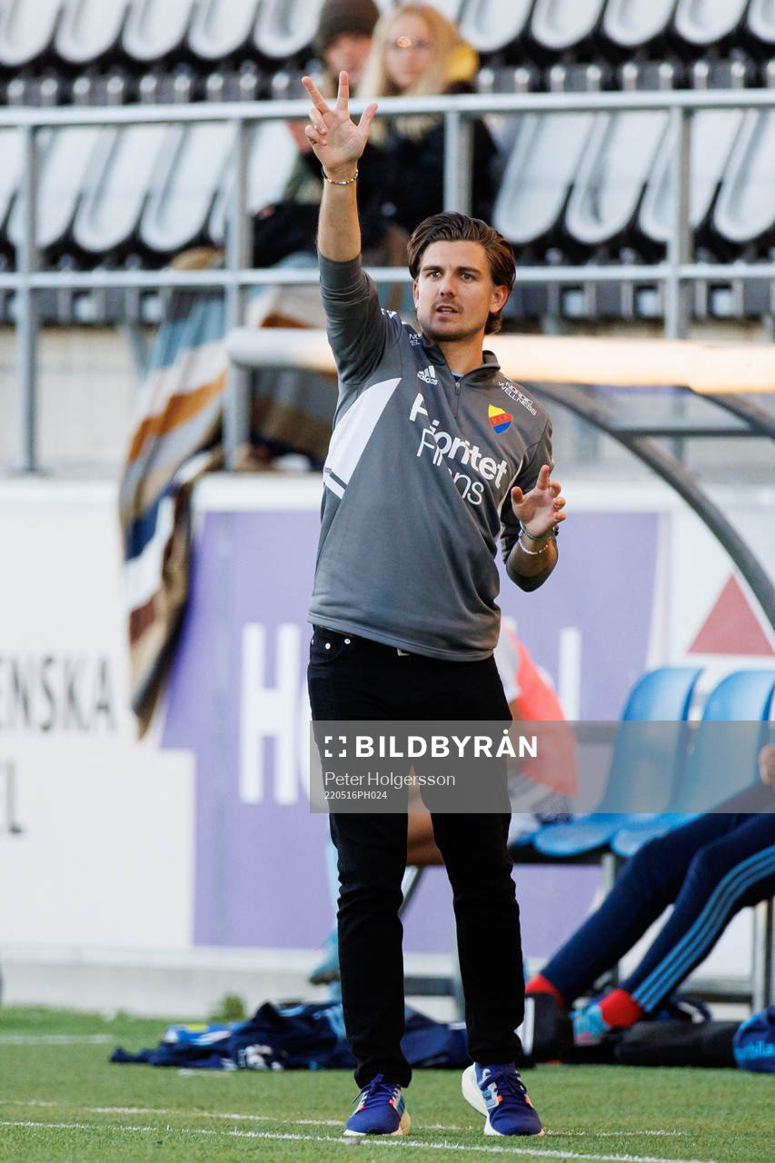 Djurgårdens tränare Magnus Pålsson