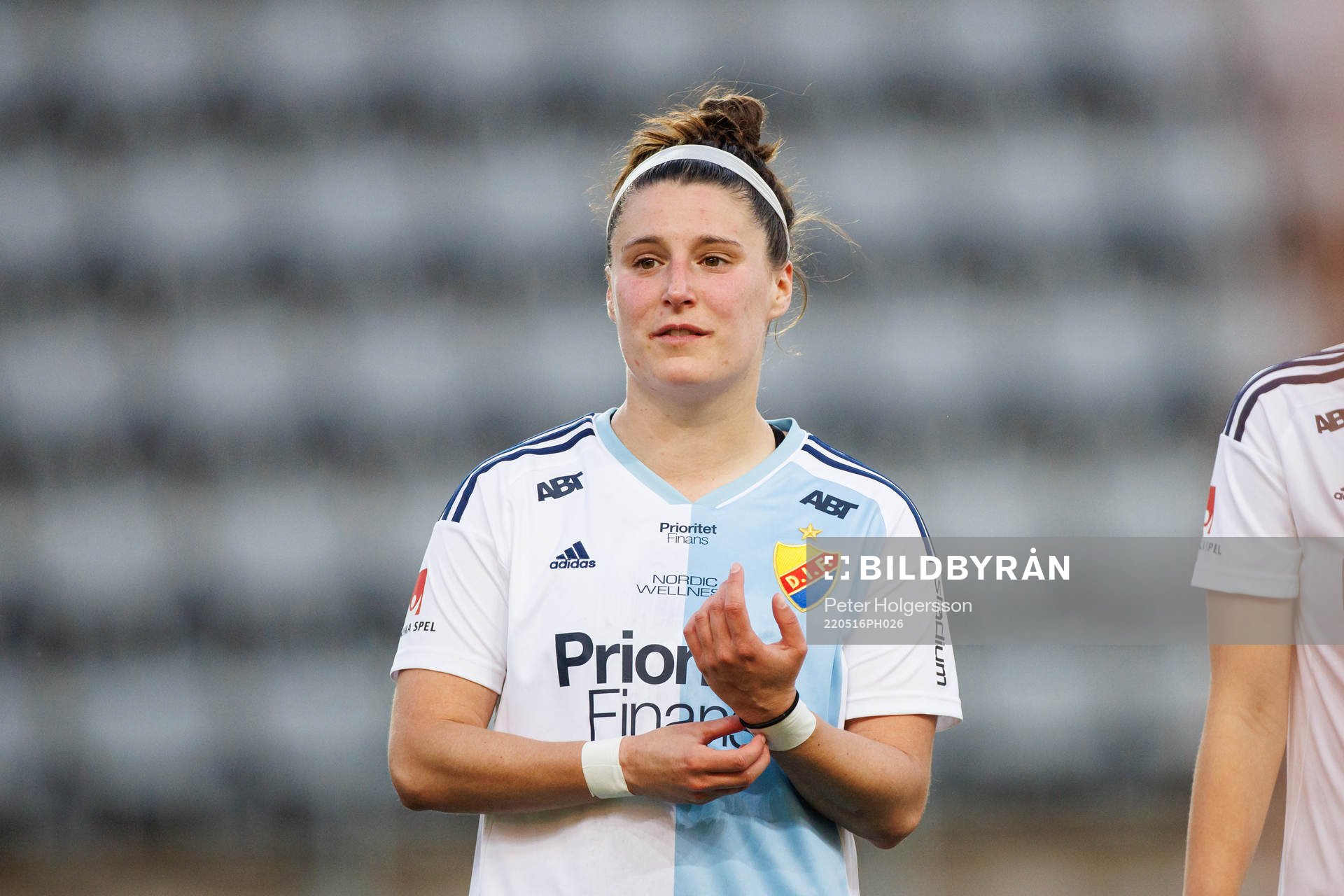 Djurgårdens Hayley Dowd deppar