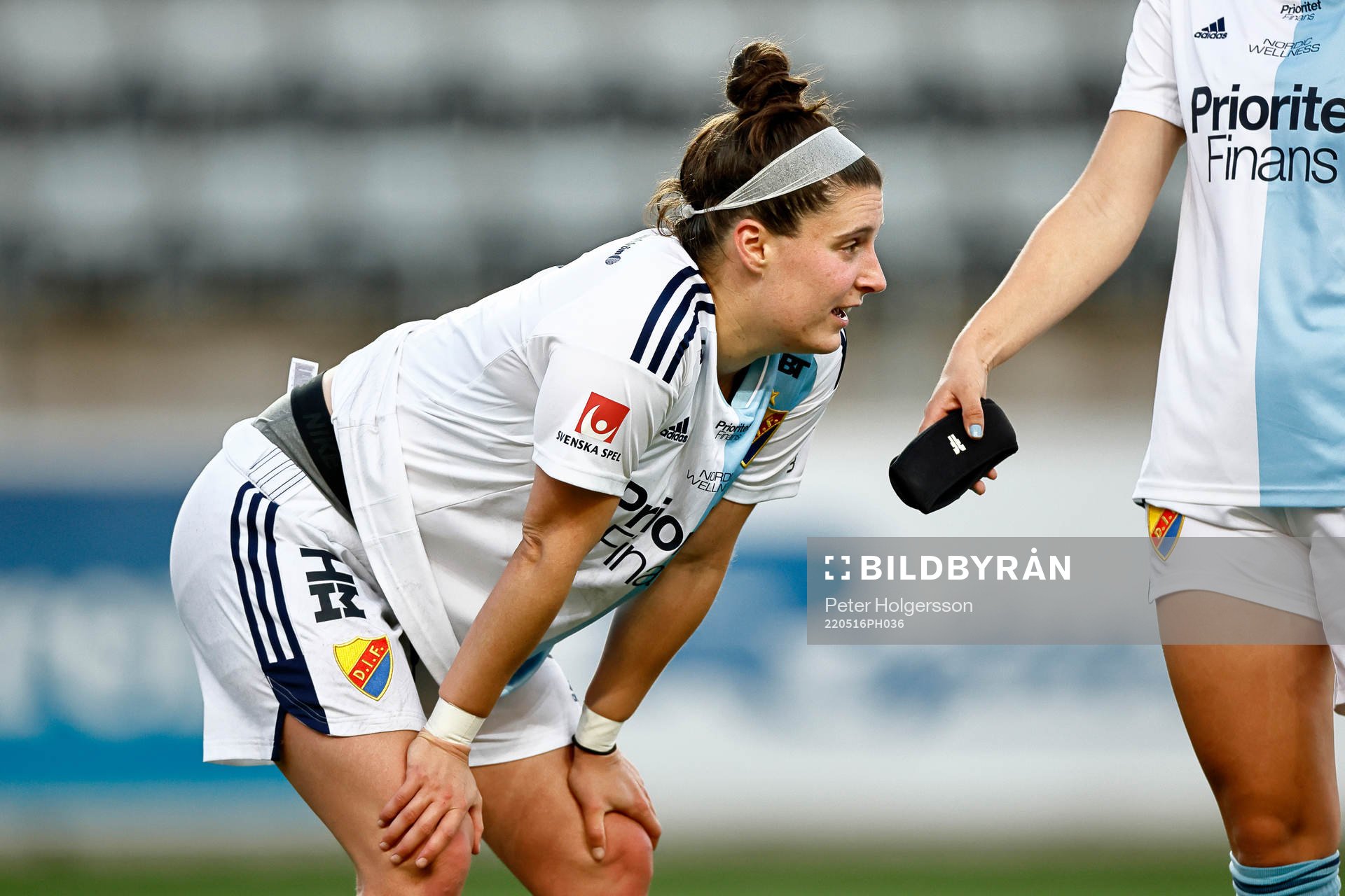 Djurgårdens Hayley Dowd deppar