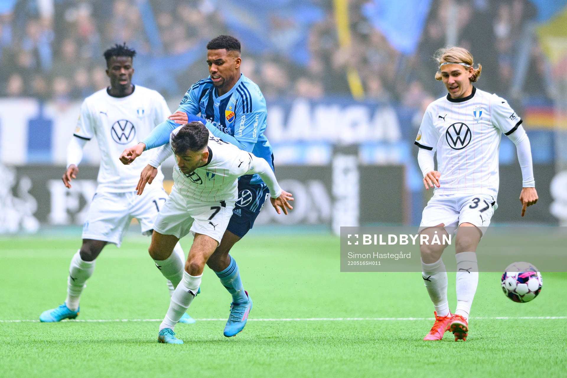 Malmö FFs Erdal Rakip och Isak Hien