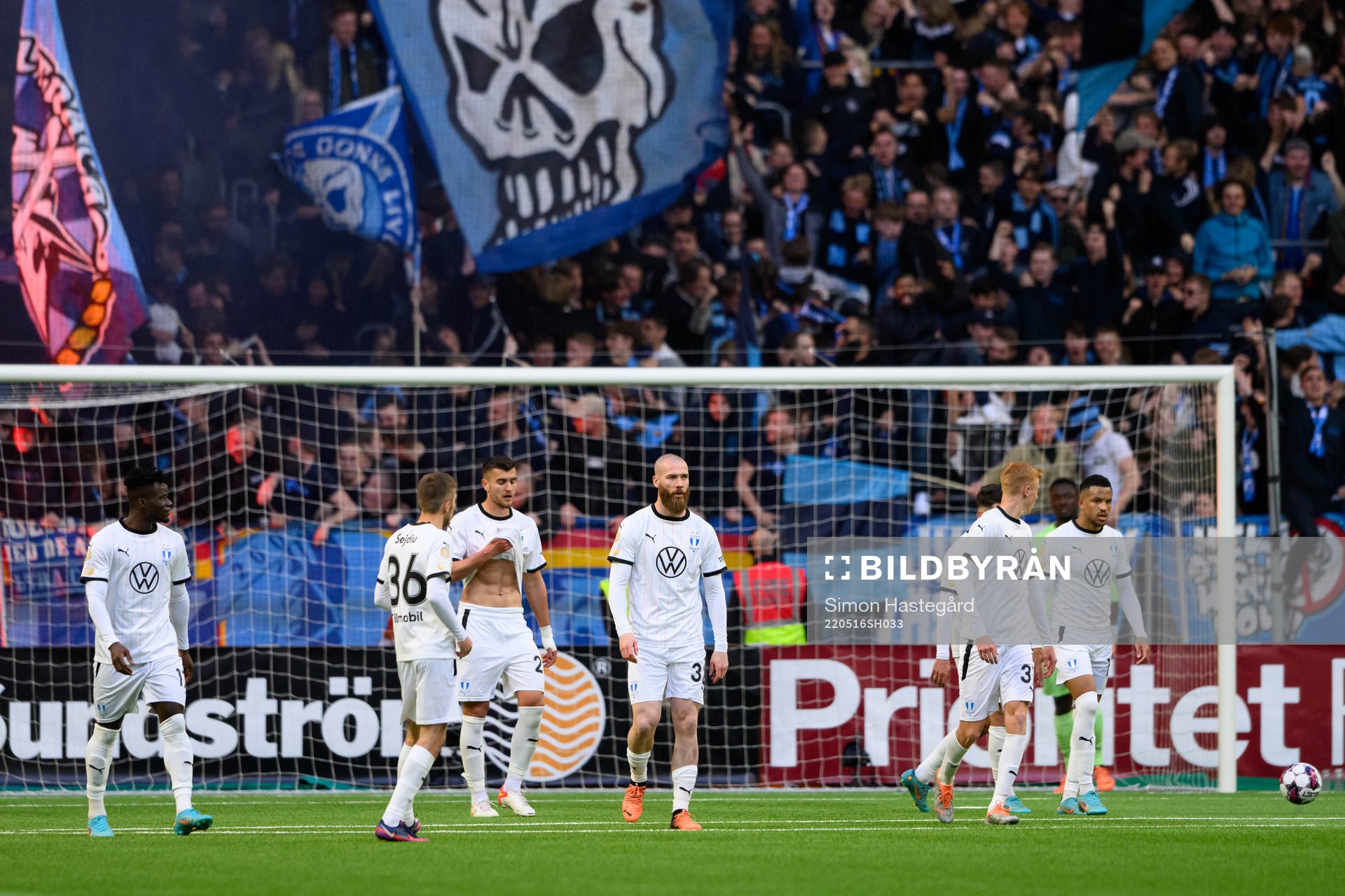 Malmö FFs spelare deppar