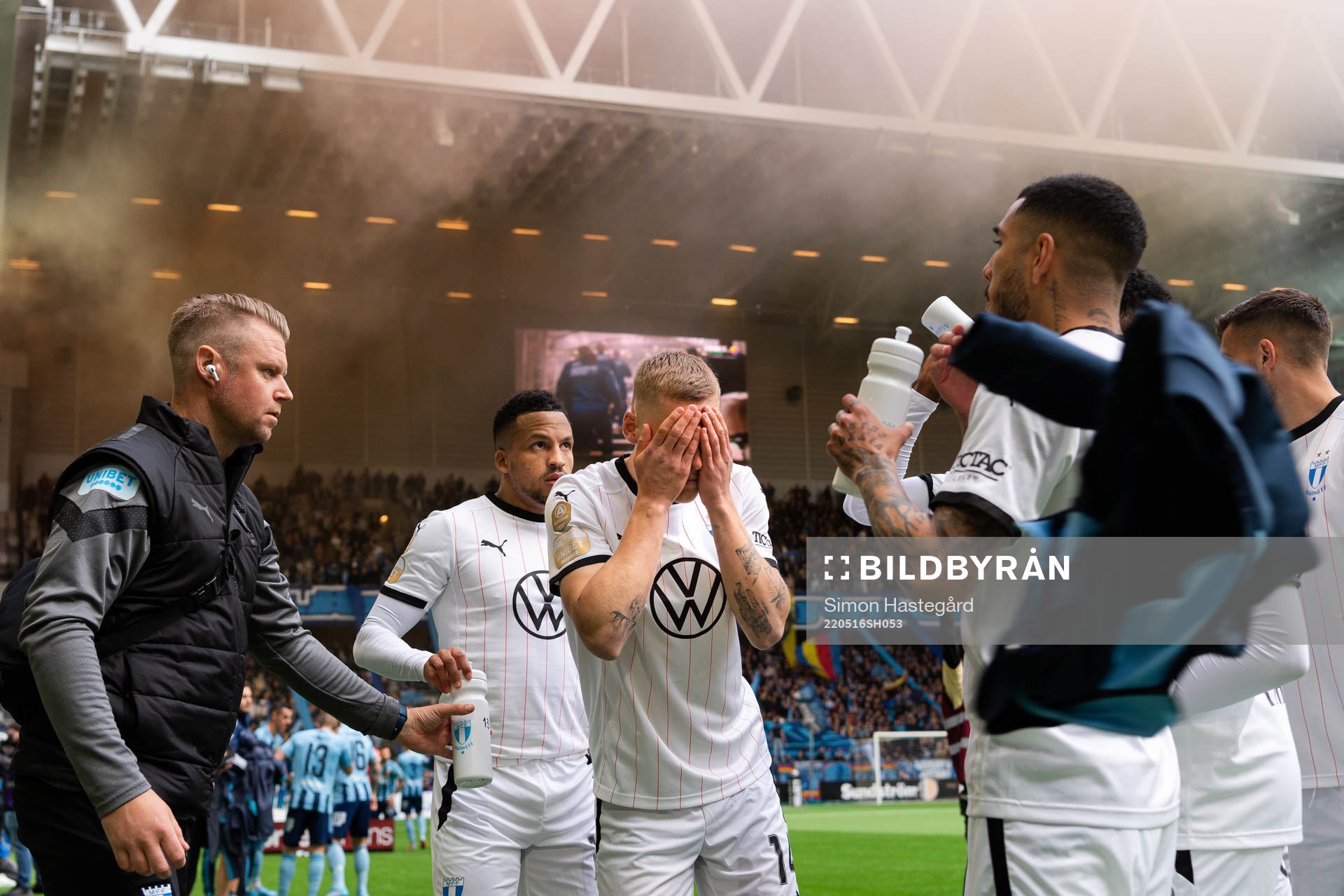 Malmö FFs Martin Olsson och Felix Beijmo