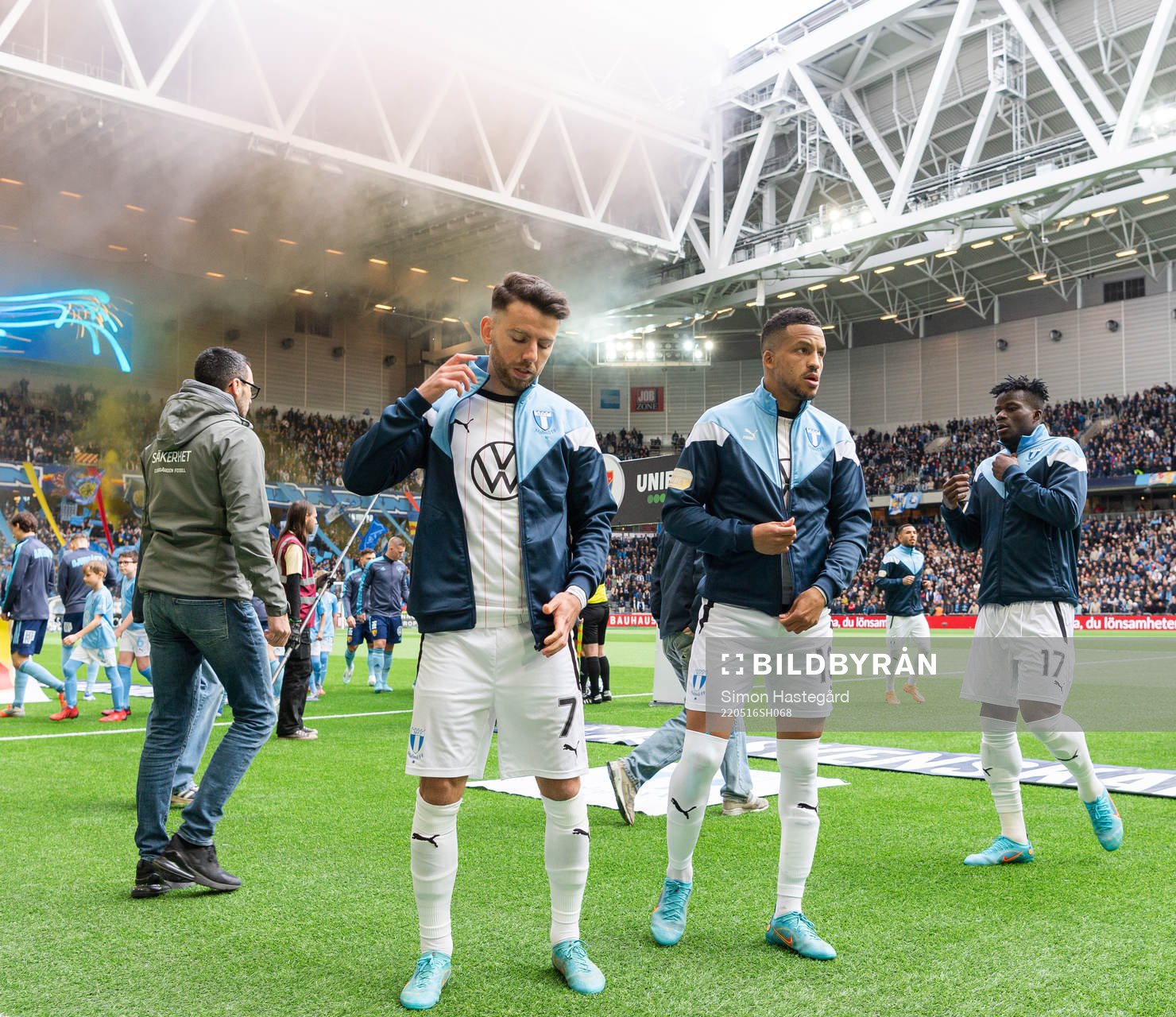 Malmö FFs Erdal Rakip och Martin Olsson