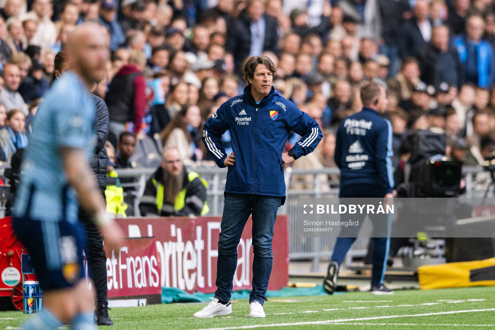 Djurgårdens tränare Thomas Lagerlöf