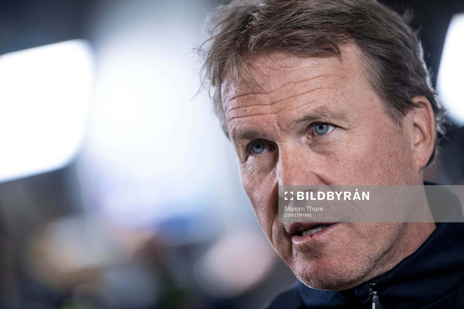 Head coach Johan Garpenlöv of Sweden